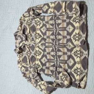 Women's Woolrich flannel button up